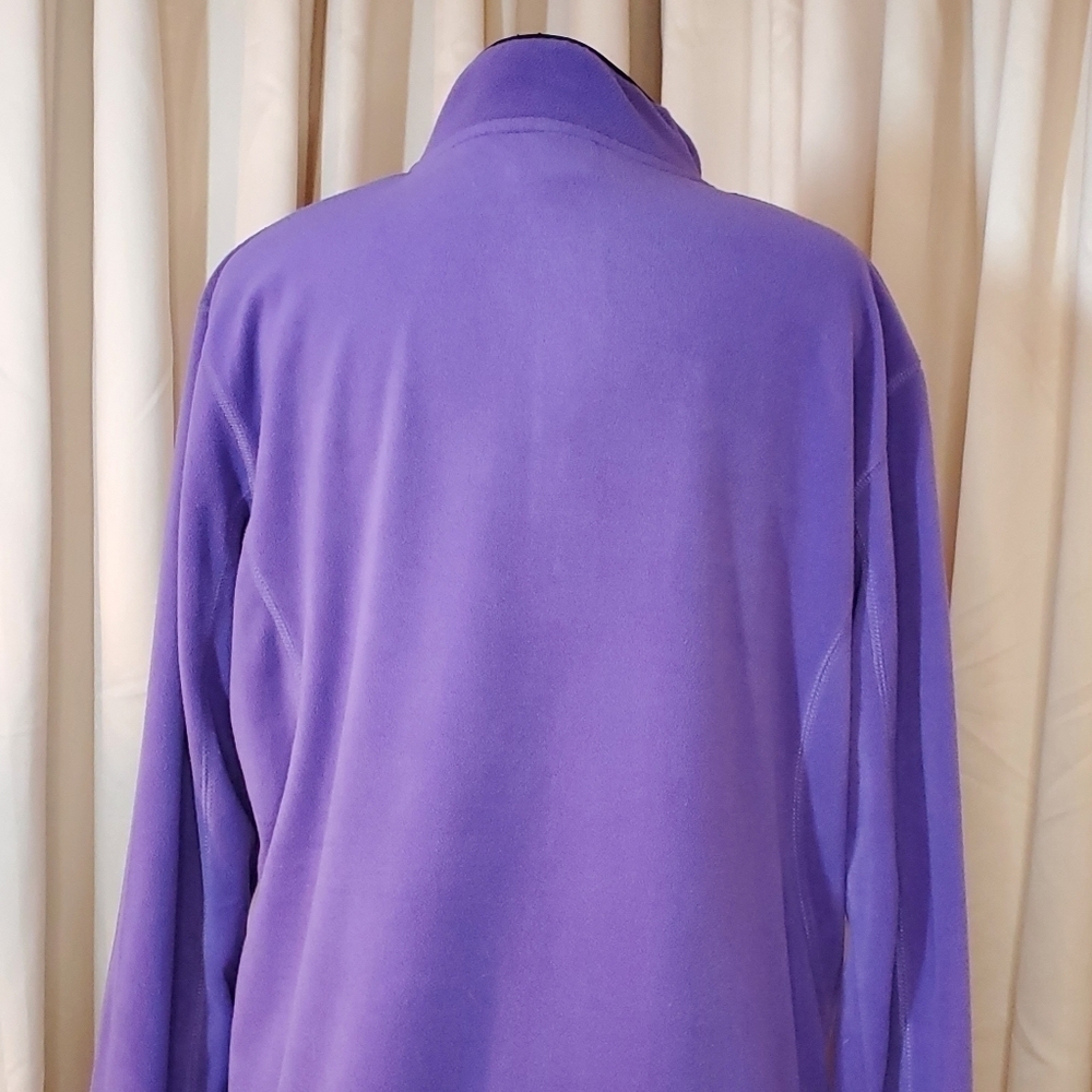 0098. EUC~ The Animal Rescue Site~ XL ~ Lt Fleece Pullover~ W/ Reverse Paw Print - Picture 7 of 15